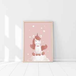 Licorne – Affiche princesse