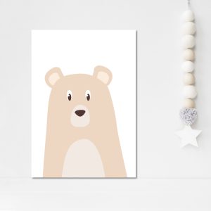 Forêt – Ours – Affiche