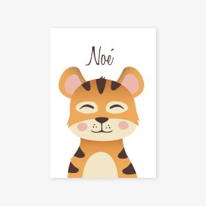Savane – Tigre – Affiche