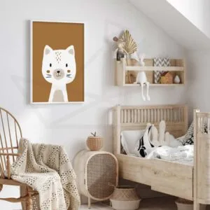 Chat – Affiche prénom