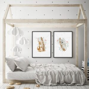Australie Koala Kangourou Duo Illustrations
