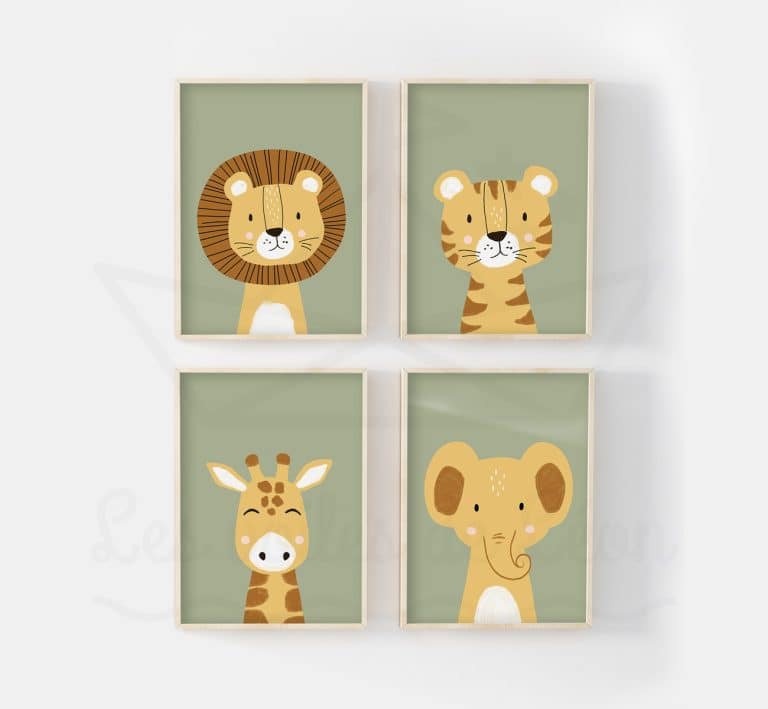Déco bébé jungle