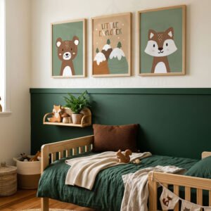 Affiches Forêt – Ours Little explorer Renard