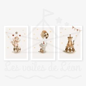 Affiches Cirque & Fête Foraine Enfant
