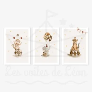 Affiches Cirque & Fête Foraine Enfant