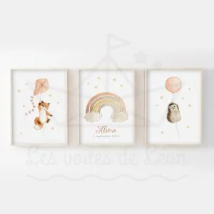 Affiches Dans les Étoiles Enfant