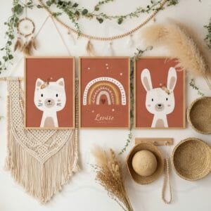 Affiches Boho & Terracotta Enfant