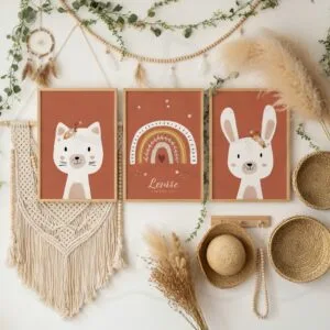 Affiches Boho & Terracotta Enfant