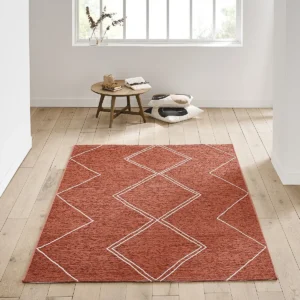 Tapis terracotta ryba