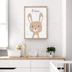 Forêt – Lapin – Affiche