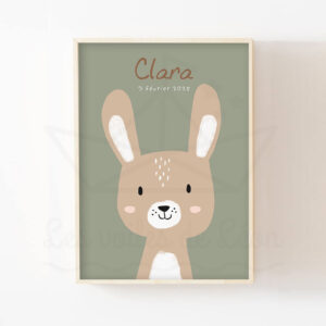 Forêt – Lapin – Affiche