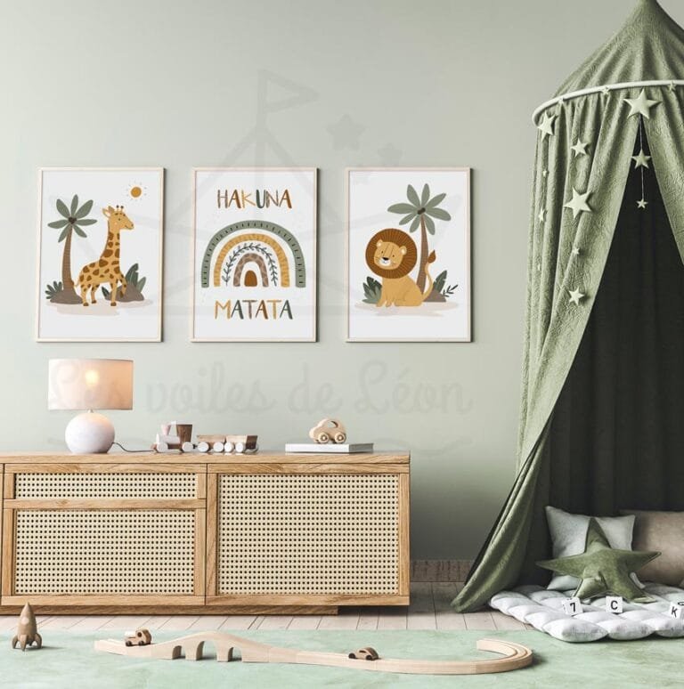 DNGH Affiche Chambre Enfant Deco Tableau Fille Decoration Murale DNGH Affiche Chambre Enfant Deco Tableau Fille Decoration Murale