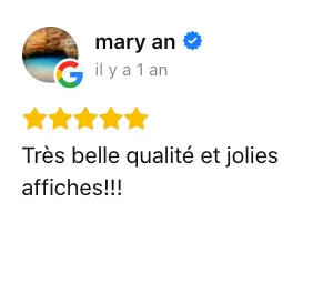 avis affiche chambre bébé