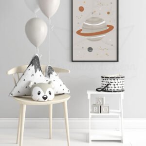 L&rsquo;Affiche Planète Chambre Enfant